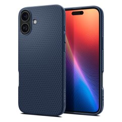Kryt Spigen Liquid Air iPhone 16 Navy Blue