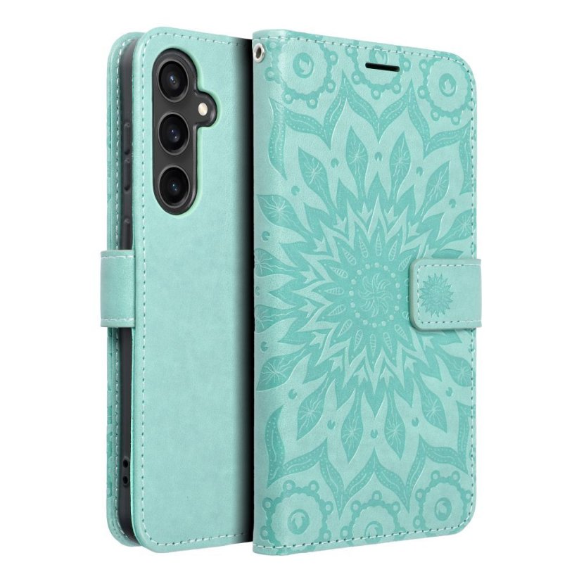 Kryt Mezzo Book Case Samsung Galaxy S23 FE Mandala Green