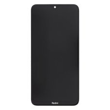 Displej s rámem pro Xiaomi Redmi 8 Black (Service Pack - originální díl)