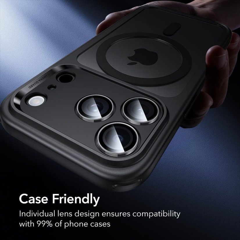 edzett védőüveg ESR Armorite kamera védőüveg iPhone 14 Pro / Max / 15 Pro / Max / 16 Pro / Max / 17 Pro / Max átlátszó