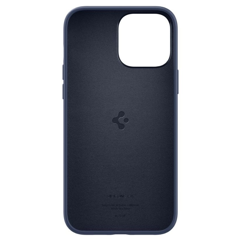 KRYT SPIGEN SILICONE FIT iPhone 13 Pro Max NAVY BLUE