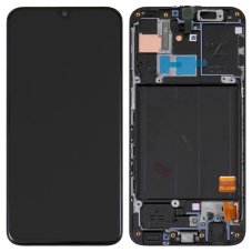 LCD displej + dotykové sklo Samsung Galaxy A40 s rámom LCD displej + dotykové sklo Samsung Galaxy A40 s rámom