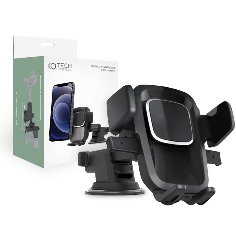 DRŽIAK DO AUTA TECH-PROTECT V2 DASH & WINDSHIELD CAR MOUNT BLACK