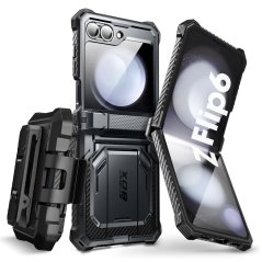 Kryt Supcase Iblsn Armorbox Samsung Galaxy Z Flip 6 Black Kryt Supcase Iblsn Armorbox Samsung Galaxy Z Flip 6 Black