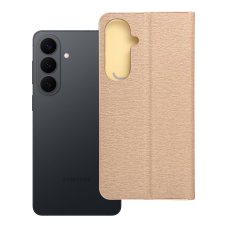 Kryt Flip Case Samsung Galaxy S26 Plus Luna Book Gold Gold