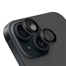 OBAL:ME lencsevédő Apple iPhone 15/15 Plus Black OBAL:ME lencsevédő Apple iPhone 15/15 Plus Black