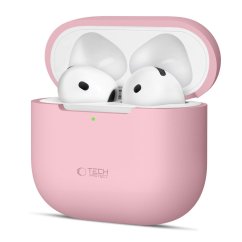 Kryt Tech-Protect Silicone Apple Airpods 4 Dusty Pink Kryt Tech-Protect Silicone Apple Airpods 4 Dusty Pink