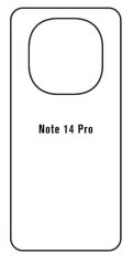 engaroGuard Hydrogel - zadná ochranná fólia - Xiaomi Redmi Note 14 Pro