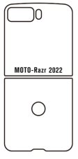 Hydrogel - zadná ochranná fólia - Motorola Razr 2022