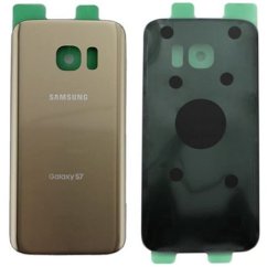 Samsung Galaxy S7 Edge - Zadný kryt - zlatý (náhradný diel)