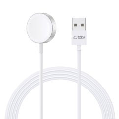 Kábel Tech-Protect Ultraboost Magnetic Charging Cable 120cm Apple Watch White