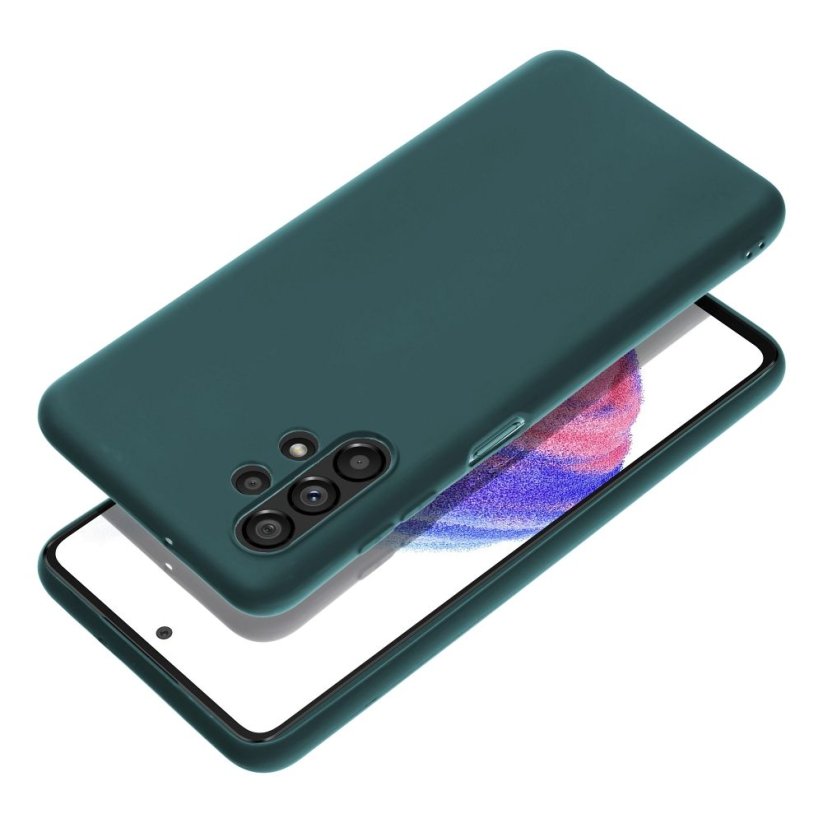 Kryt Matt Case Samsung Galaxy A13 4G Dark Green