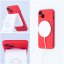 Kryt Case iPhone 16E Silicone Mag Cover s MagSafe Red