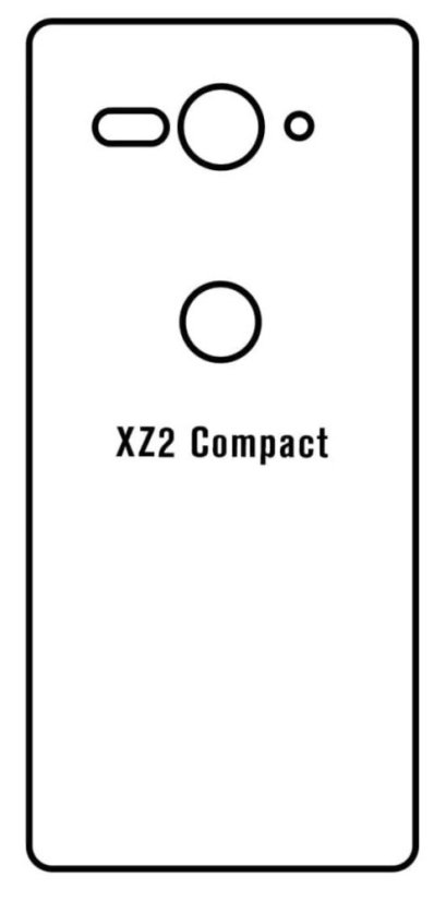 engaroGuard Hidrogél - hátsó védőfólia - Sony Xperia XZ2 Compact