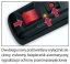 Extension Cord 5 Sockets Acar F5 1,5 M Black Extension Cord 5 Sockets Acar F5 1,5 M Black
