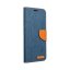 Kryt Canvas Book Case Xiaomi Redmi Note 12 5G Navy Blue