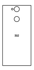 Hydrogel - zadná ochranná fólia - Sony Xperia XA2