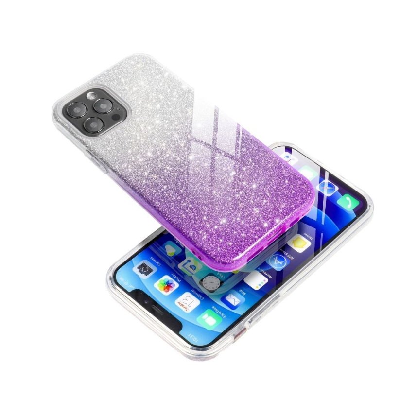 Forcell SHINING Case  Samsung Galaxy A13 4G priesvitný/fialový