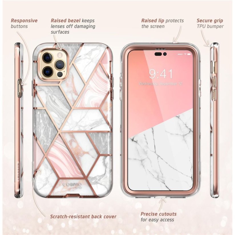 Kryt Supcase Cosmo iPhone 14 Pro Marble