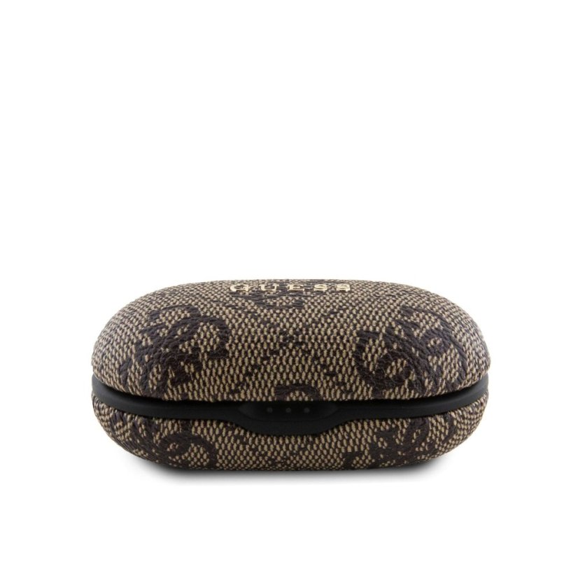 Guess PU 4G Metal Logo TWS vezeték nélküli fejhallgató barna