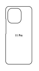 Hydrogel - zadná ochranná fólia - Xiaomi Mi 11 Pro Hydrogel - zadná ochranná fólia - Xiaomi Mi 11 Pro