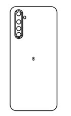 Hydrogel - zadná ochranná fólia - Realme 6