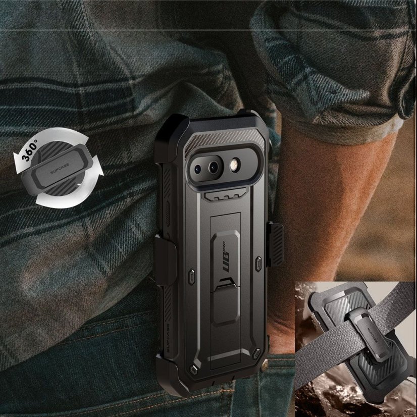 Kryt Supcase Unicorn Beetle Pro Google Pixel 9A Black