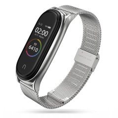 Remienok Tech-Protect Milaneseband Xiaomi Mi Smart Band 7 Silver