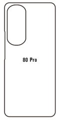 Hydrogel - zadná ochranná fólia - Huawei Honor 80 Pro Hydrogel - zadná ochranná fólia - Huawei Honor 80 Pro