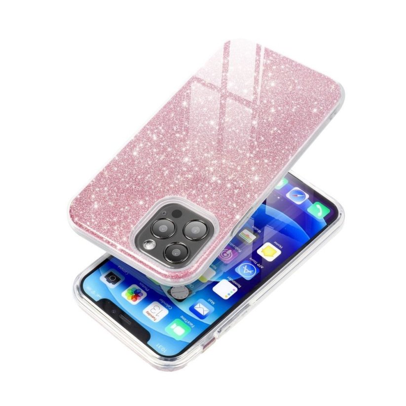 Forcell SHINING Case  iPhone 13 Pro Max ružový