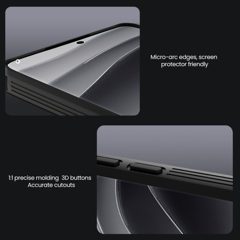 Nillkin CamShield PRO zadný kryt pre Xiaomi Redmi Note 14 Pro 5G/Poco X7 5G Black