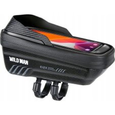 Kryt Držiak na bicykel Wildman Traveling Bag Bike Frame With Zipper 1L (4 "- 7") E12X Black Kryt Držiak na bicykel Wildman Traveling Bag Bike Frame With Zipper 1L (4 "- 7") E12X Black