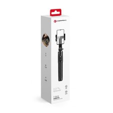 Selfie tyč Forcell F-Grip S150Xl Selfie Stick With Wireless Remote Control Tripod Black