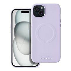 Kryt Roar Leather Mag Case - iPhone 15 Plus Purple