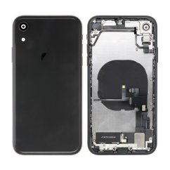 Apple iPhone XR - Zadný housing s predinštalovanými dielmi (Black)