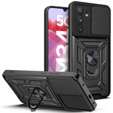 Fedél Tech-Protect Camshield a Samsung Galaxy M34 5G készülékhez Fekete