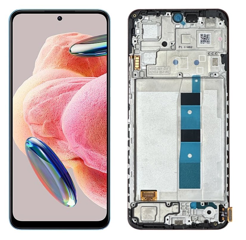 LCD kijelző + érintőkijelző Xiaomi Redmi Note 12 4G kerettel