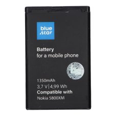 Akkumulátor Battery Nokia 5800 Xm / C3-00 / N900 / X6 / 5230 / Lumia 520 / 525 1350 mAh Blue Star Premium