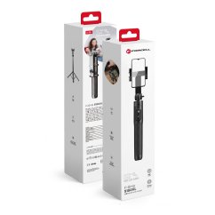 Selfie tyč Forcell F-Grip S150Xl Selfie Stick With Wireless Remote Control Tripod Black