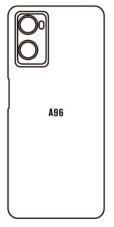 Hidrogél - hátsó védőfólia - OPPO A96