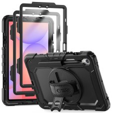 Kryt Tech-Protect Solid360 2-Set Samsung Galaxy Tab S9 11.0 / S9 FE / S10 FE / S10 Lite 10.9 X710 / X716B / X510 / X516B / X520 / X526 / X400 / X406B Black