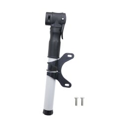 Držiak na bicykel mini Pump With Mounting Bracket Bike / Scooter Fspmp-387 Black Silver