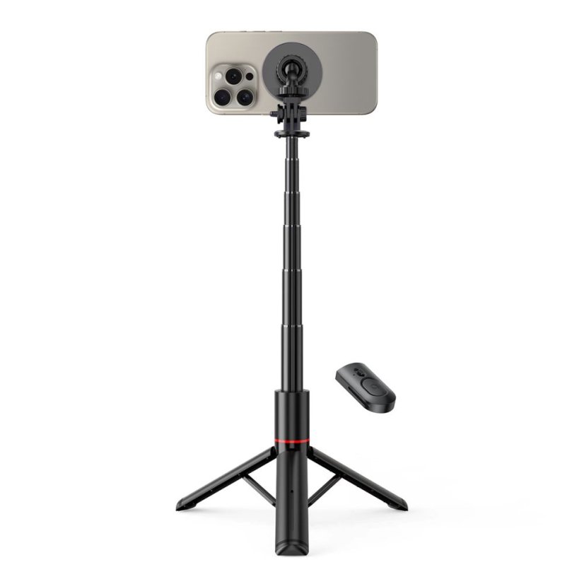 Selfie tyč Tech-Protect L06S Magsafe Bluetooth Selfie Stick Tripod Black