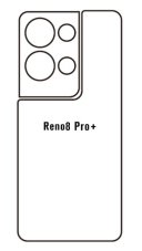 Hidrogél - hátsó védőfólia - OPPO Reno8 Pro+