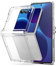 Ringke Fusion Flap telefontok Samsung Galaxy Z Flip 8 készülékhez Clear