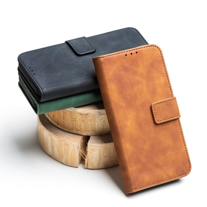 Kryt Tender Book Case iPhone 13 Pro Max Brown