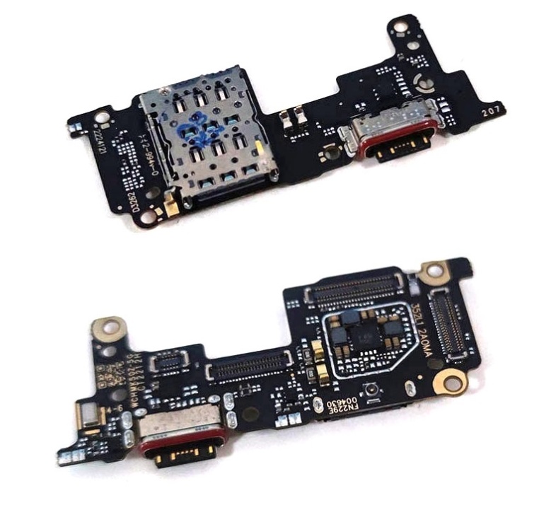Xiaomi 12T/12T Pro - Töltőcsatlakozó PCB lapkával