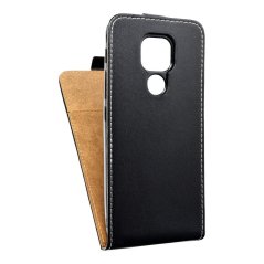Kryt Slim Flexi Fresh Flip Case Moto E7 Plus / G9 Play / G9 Black Kryt Slim Flexi Fresh Flip Case Moto E7 Plus / G9 Play / G9 Black