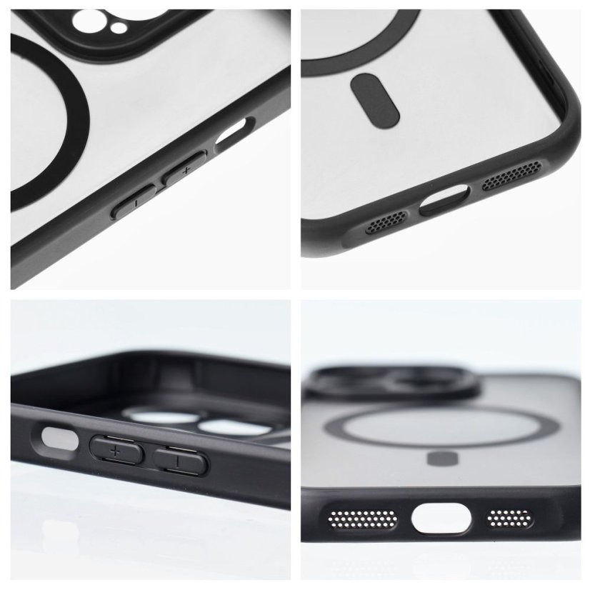 Kryt Case Xiaomi Redmi Note 13 Pro 5G Full Matte Mag Cover s MagSafe Black