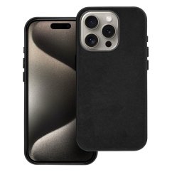 Kryt Woven Mag Cover iPhone 15 Pro Black